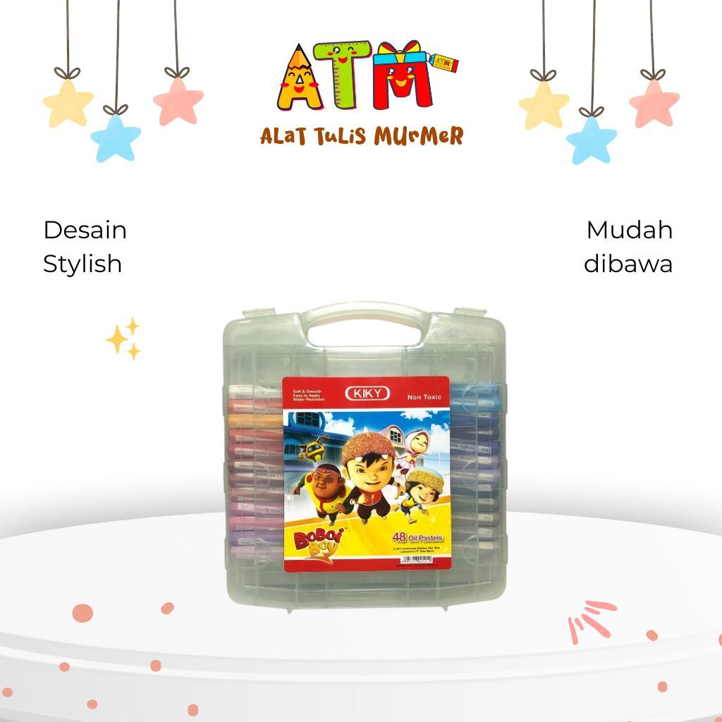 CRAYON/OIL PASTEL/KIKY OIL PASTEL CRAYON 48