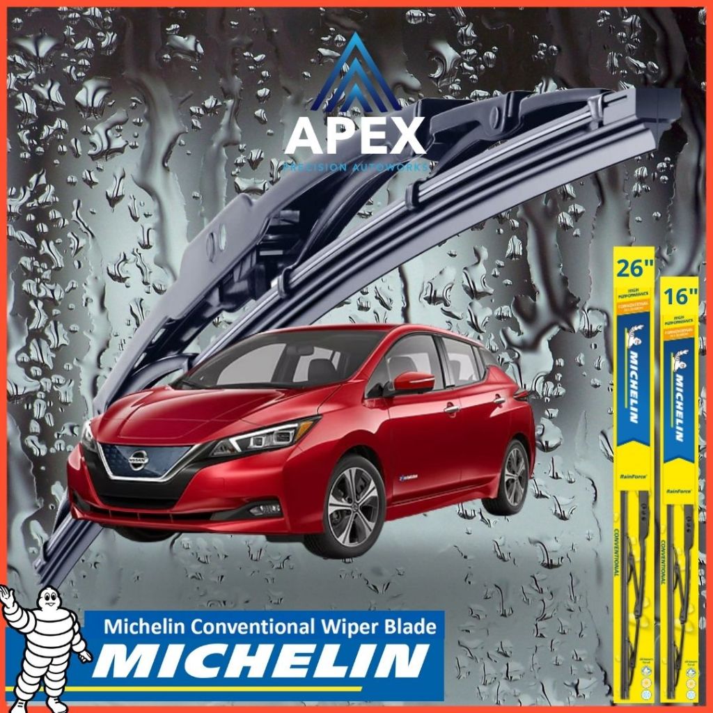 MICHELIN RAINFORCE CONVENTIONAL WIPER สําหรับ NISSAN LEAF (ZE1)