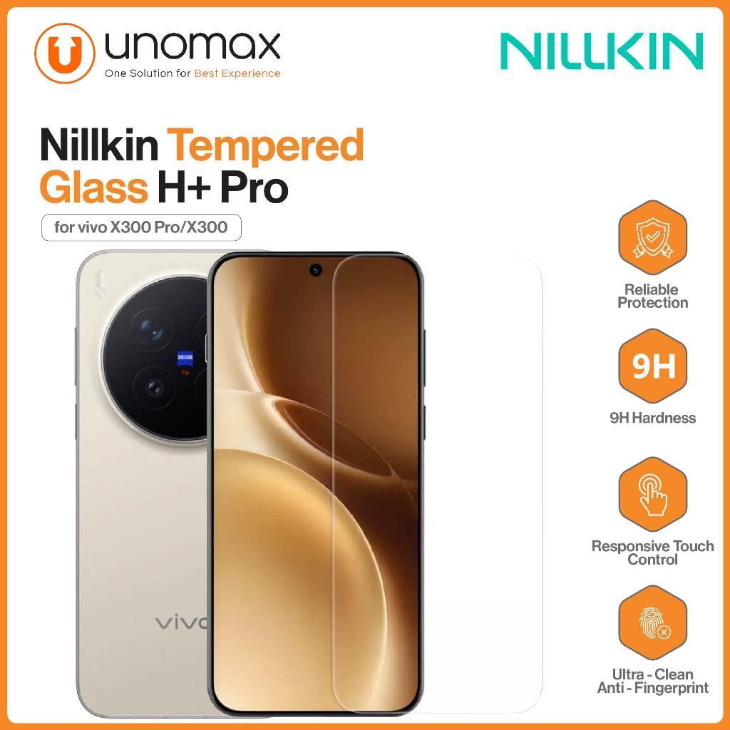 กระจกนิรภัย Vivo X300 Pro / X300 Nillkin H+ Pro ปกป้องหน้าจอ