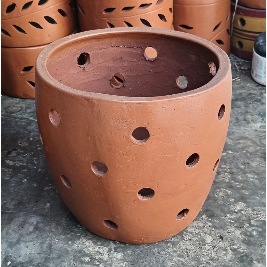 EARTH POT D25*******