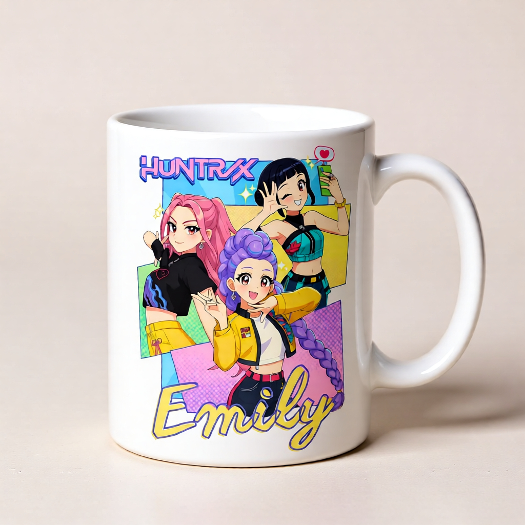 แก้วสั่งทํา K-Pop Demon Hunter Huntrix