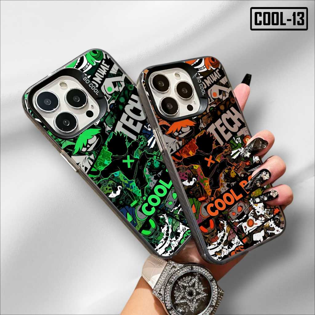 Vivo V7 Vivo V7 Plus Vivo V60 Lite Vivo V60 5G Cool Graphic การ์ตูน Cool Case IMD สีโฮโลแกรม COOL-13