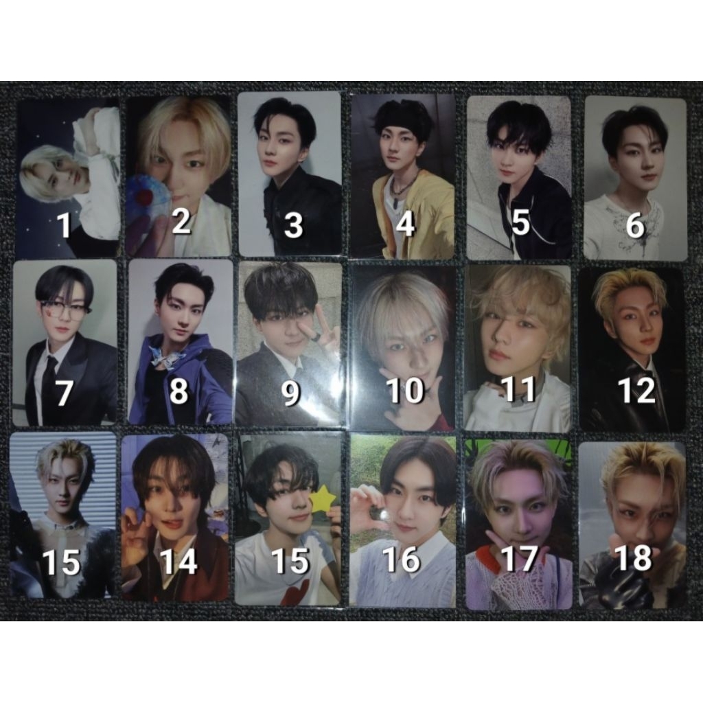 จองวอน ENHYPEN PHOTOCARD