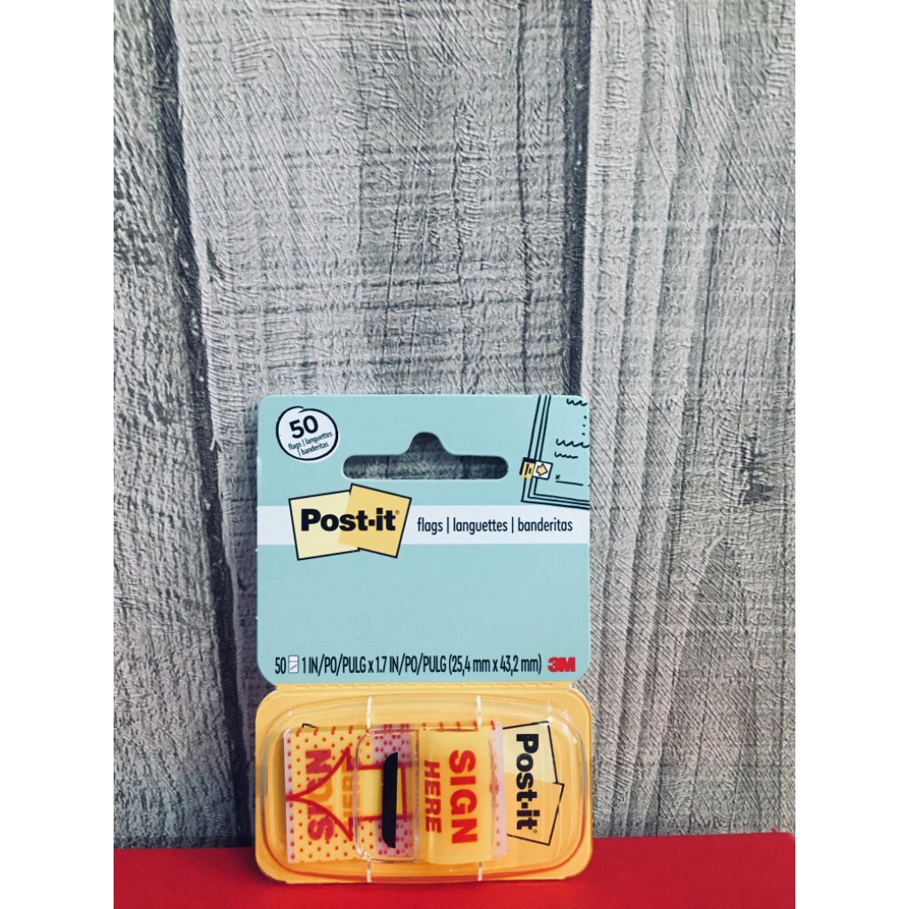 Post It Sign Here 3M