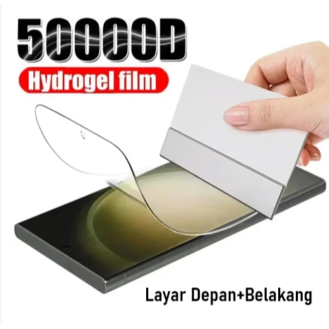 ไฮโดรเจล Motorola Moto G20 G22 G31 G34 G41 G45 / ป้องกันรอยขีดข่วน Motorola Moto G22 G34 G45 Blue Ma