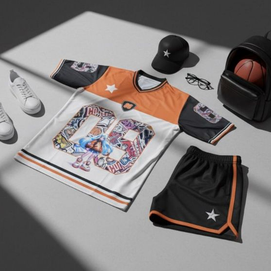 PATGANG YUMI Anime Jersey / Oversize Boxy Jersey YUMI 09 SUBLIME Men/Women Sport