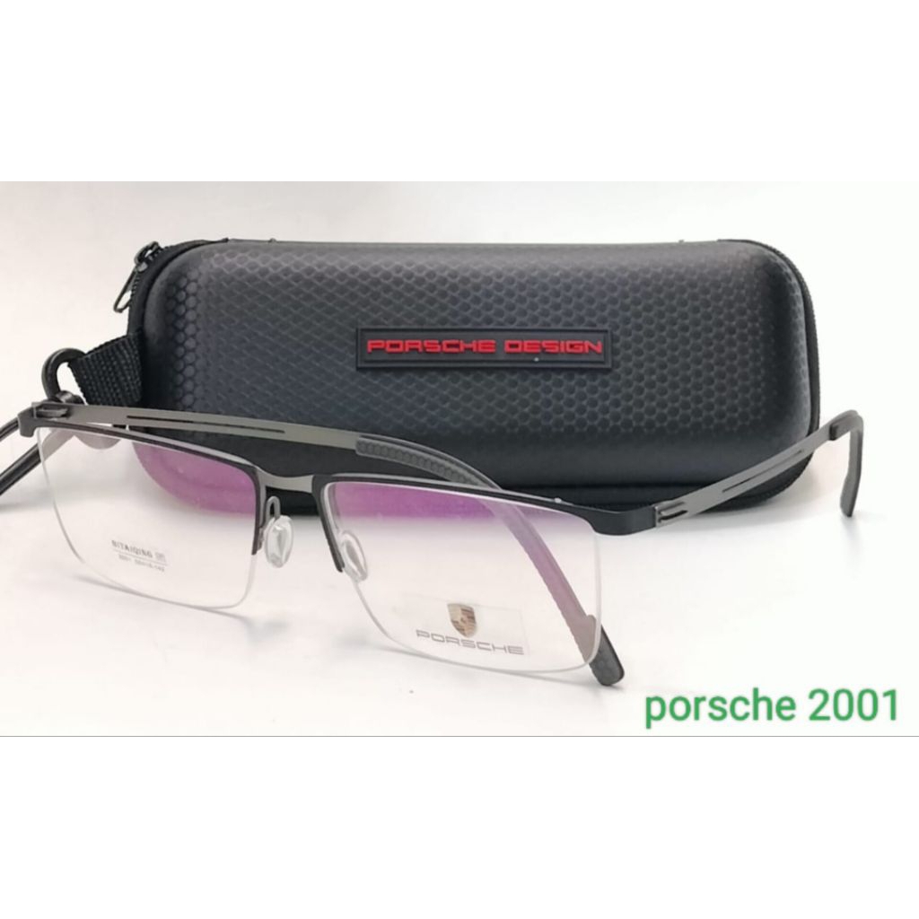 ล่าสุด... เกรด Ori Porsche 2001 TITANIUM กรอบแว่นตา 100% Light Sporty ป้องกันรังสี Blueray Photochro