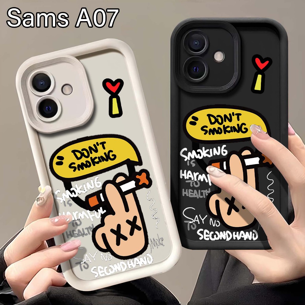 HP Samsung A07 นูน Softcase - เคสโทรศัพท์ Samsung A07 - ซิลิโคนโทรศัพท์ Samsung A07 - เคส Samsung A0