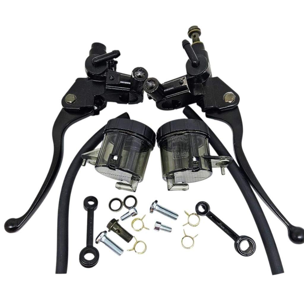 Brembo Double Brake Master set ขวาซ้าย + Universal Smoke Riden Tube Nmax Pcx Xmax Vario 160 vixion Ninja CbR เสือ Megapro Moge