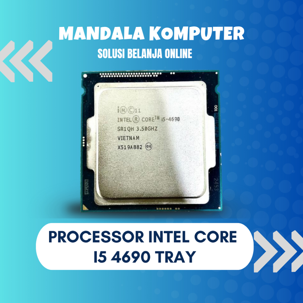โปรเซสเซอร์ถาด Intel Core i5 4690