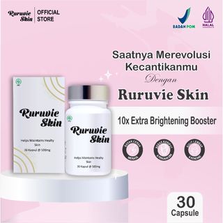 Ruruvie Skin Suplemen Cerah | Bantu Kulit Lebih Glowing & Sehat