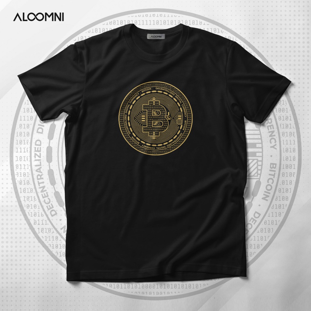 เสื้อยืด Aloomni Crypto - Bitcoin