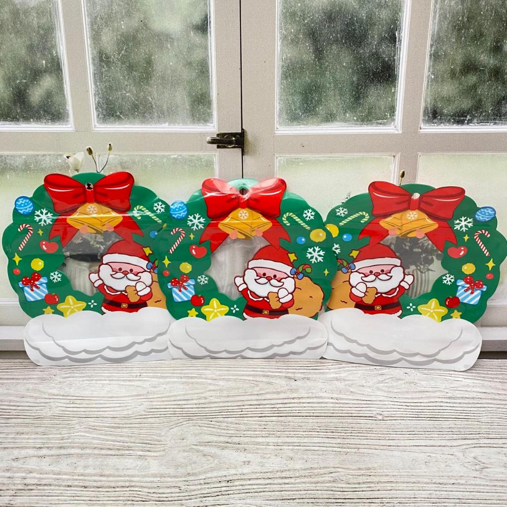 ราคาคริสต์มาส DECORTATION ZIPPER POUCH UK 20X22 CM MN-2114 ZIPPER STRAP UNIQUE WATERPROOF CHRISTMAS 