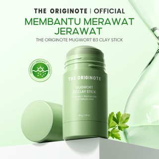 [SPECIAL PRICE] The Originote Mugwort B3 Clay Stick Mask - Masker Wajah Mugwort Acne Menenangkan Wajah Acne Treatment Acne Patch Acne Removal Menghilangkan Jerawat Eksfoliasi Wajah dengan Niacinamide