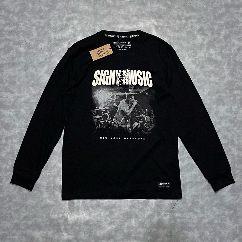 เสื้อยืดแขนยาววงของแท้ Signy special