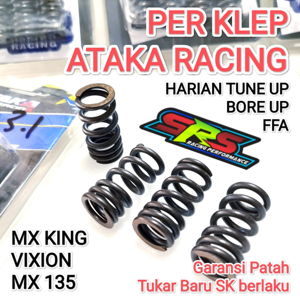 ATAKA RACING VALVE SPRING MX KING MX135 / MXKING VIXION R15V2 MX 135 ORIGINAL ATAKA RACING VALVE SPR