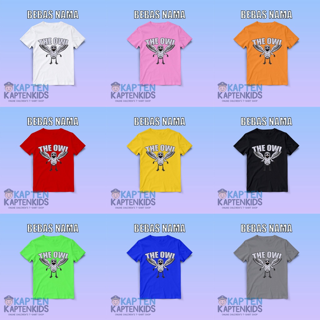 99 Nights in the Forest Kids T-Shirt – เสื้อยืดเด็ก Owl The Owl Forest Series