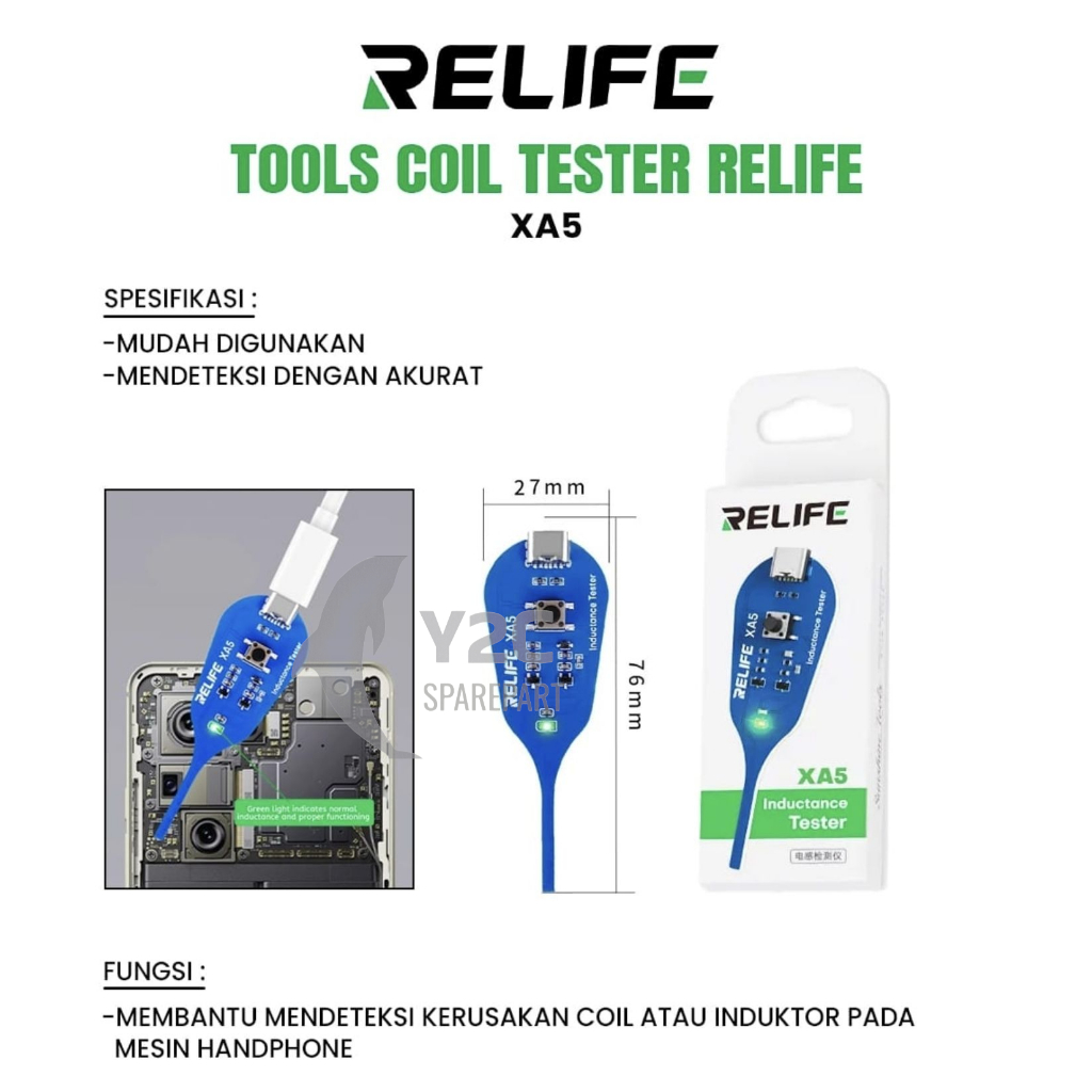 RELIFE XA5 COIL TESTER / COIL TEST TOOL หรือ INDUCTOR / HP SERVICE SERVICE SERVICE TOOLS