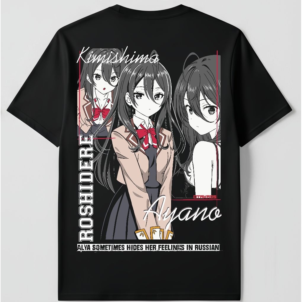 เสื้อยืด Roshidere Ayano Kimishima