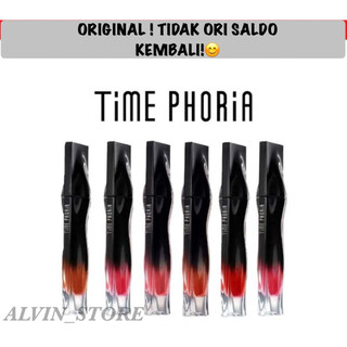 TIME PHORIA - STELLAR DUST LIP STAIN 5ML Liptint Waterproof Tahan Lama Lipgloss Lipstick LipTint Lip Cream Longlasting Lightweight Hydrates