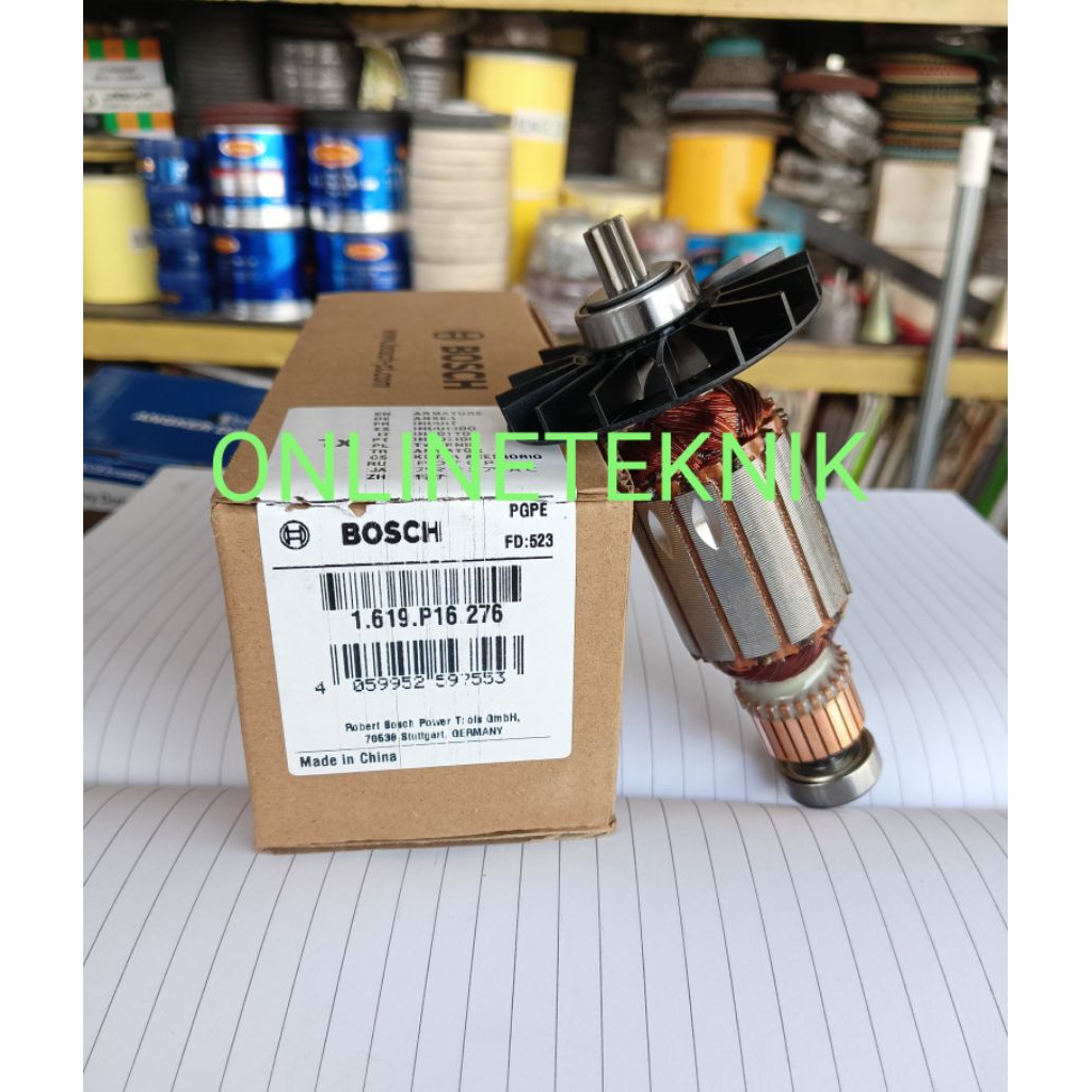 MESIN BOSCH GBH220 ARMATURE ดั้งเดิมสําหรับเครื่อง HAMMER BOSCH GBH220 ROTARY
