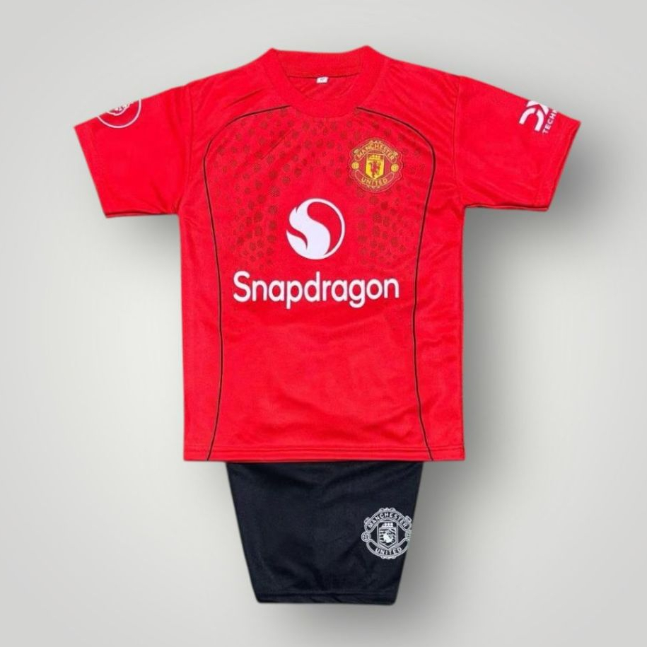 / ชุดเสื้อฟุตบอล MAN U KIDS ใหม่ล่าสุด / ชุดเสื้อฟุตบอลเด็กชายสมบูรณ์ที่สุด FUTSAL SHIRT