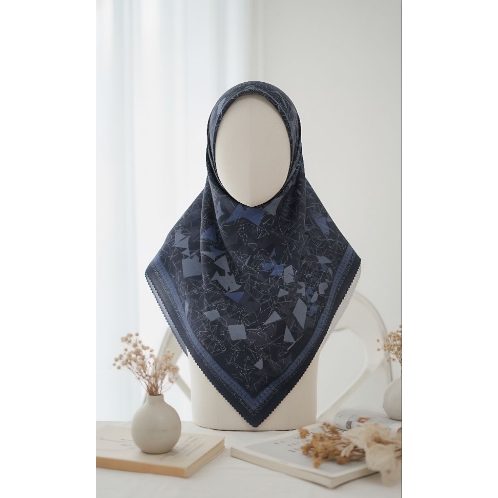 NURÉ HIJAB - Ziga ฮิญาบลายสี่เหลี่ยม / ฮิญาบลายสี่เหลี่ยม / ฮิญาบลายสี่เหลี่ยมระดับพรีเมียม