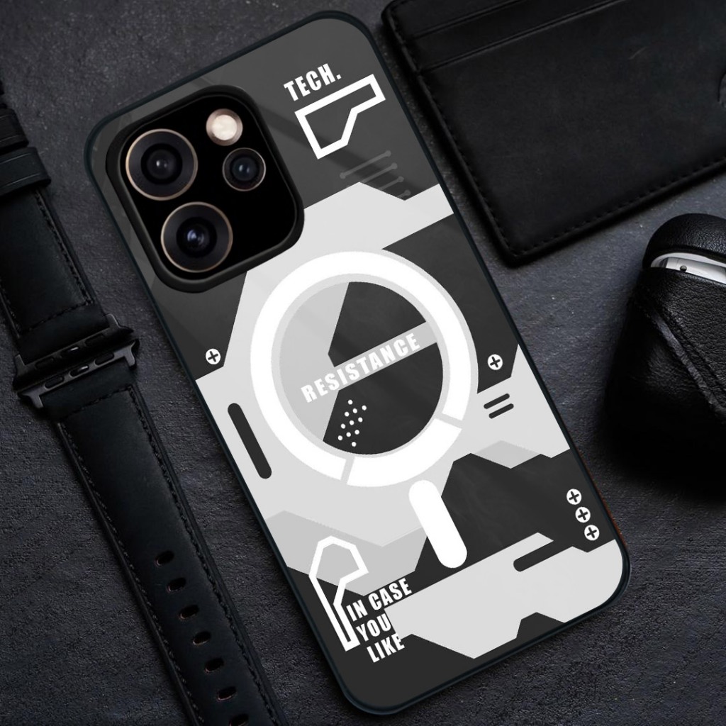 HP Softcase Glass Oppo Reno 15 Reno 15 Pro [BSG-86] - เคสโทรศัพท์ Oppo Reno 15 Reno 15 Pro ล่าสุด - 