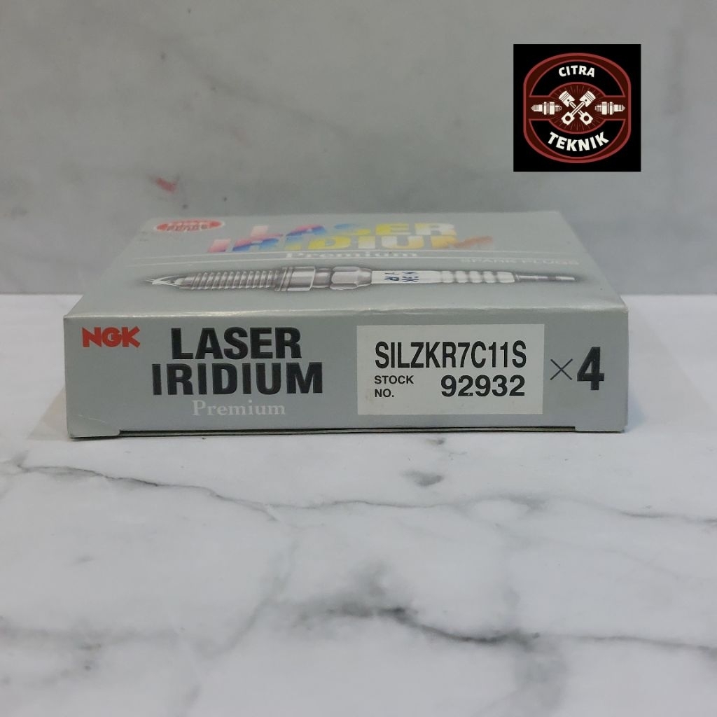 หัวเทียน NGK Laser Iridium สําหรับ Honda Civic FC1 & FC4 Sedan - SILZKR7C-11S Japan Original