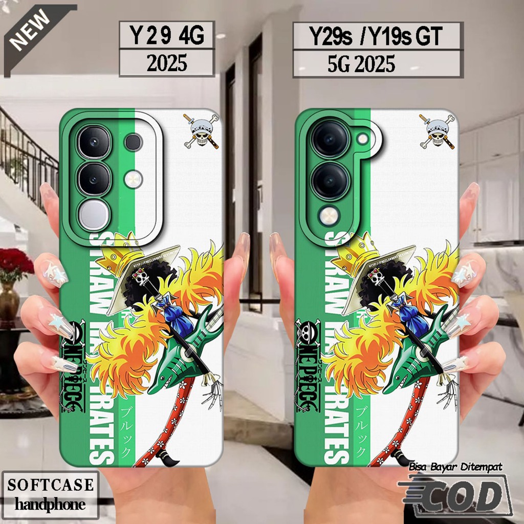 VIVO Y29 4G Silicone - VIVO Y29S - เคส VIVO Y19S GT _เคส softcase สีดําใสยืดหยุ่นสุดเท่