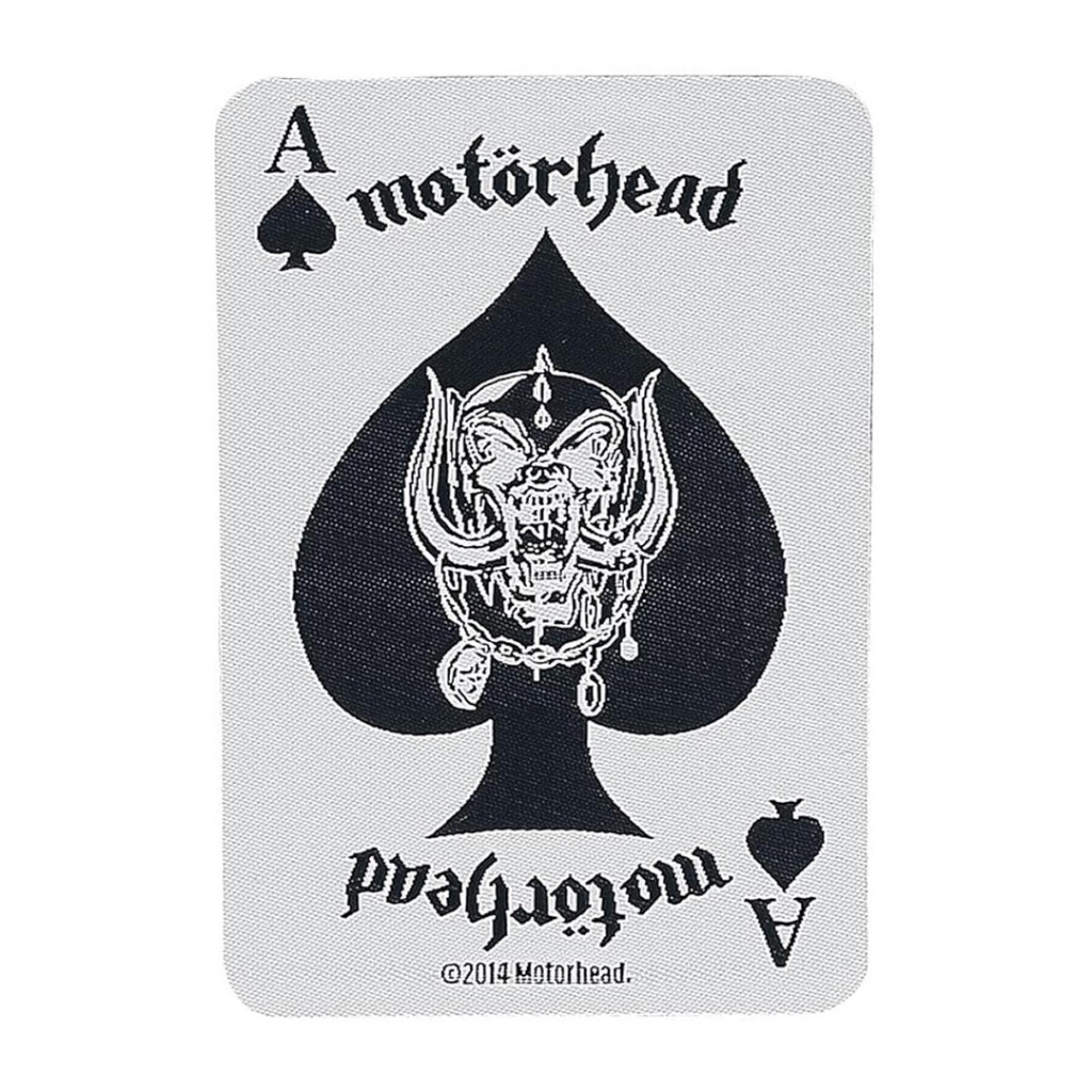 Motorhead - แพทช์การ์ด Ace Of Spades