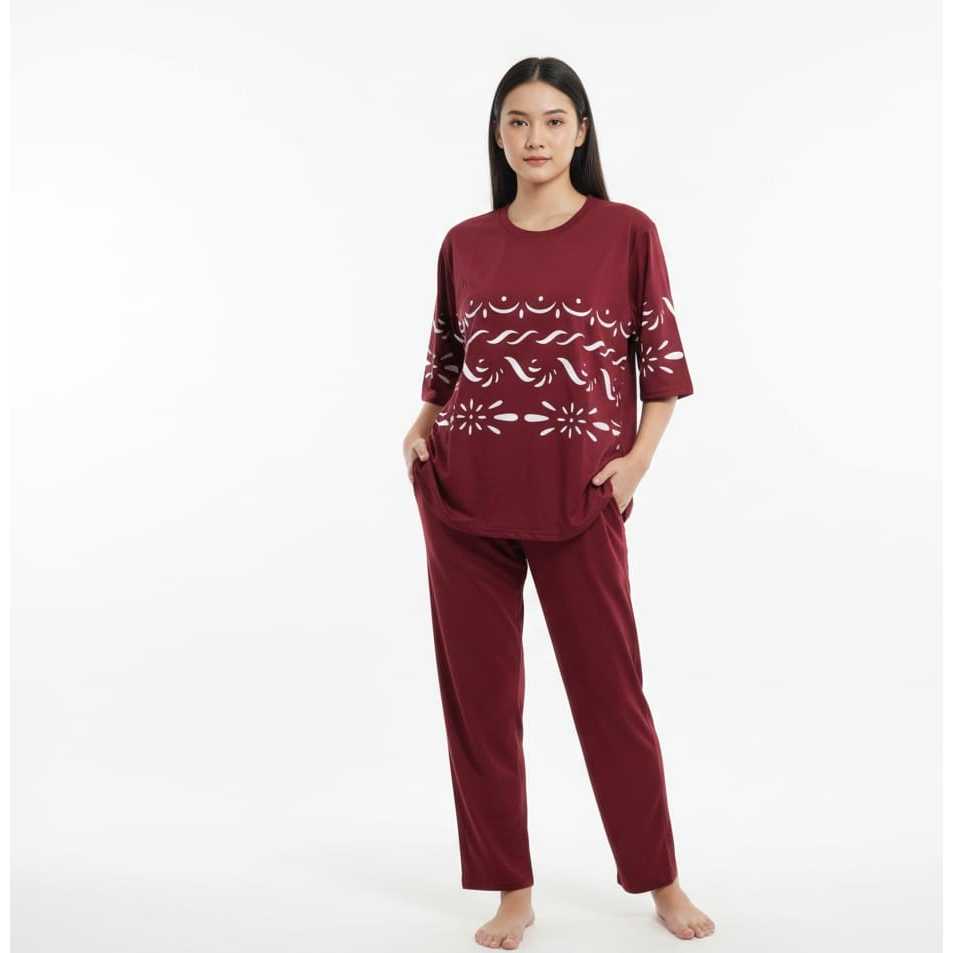 Elia Kleid EK1020 ชุดกางเกงขายาวขนาดใหญ่ LD120 Soft วัสดุเย็น