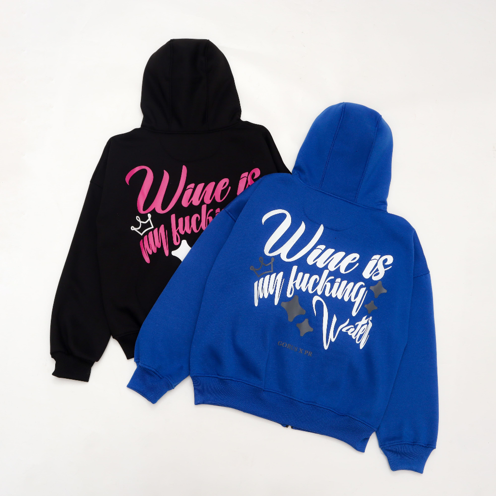 AORUS - Double Zipper Boxy Hoodie I Boxy Zipper Hoodie I Boxy Hoodie Sweater - Size M-XL