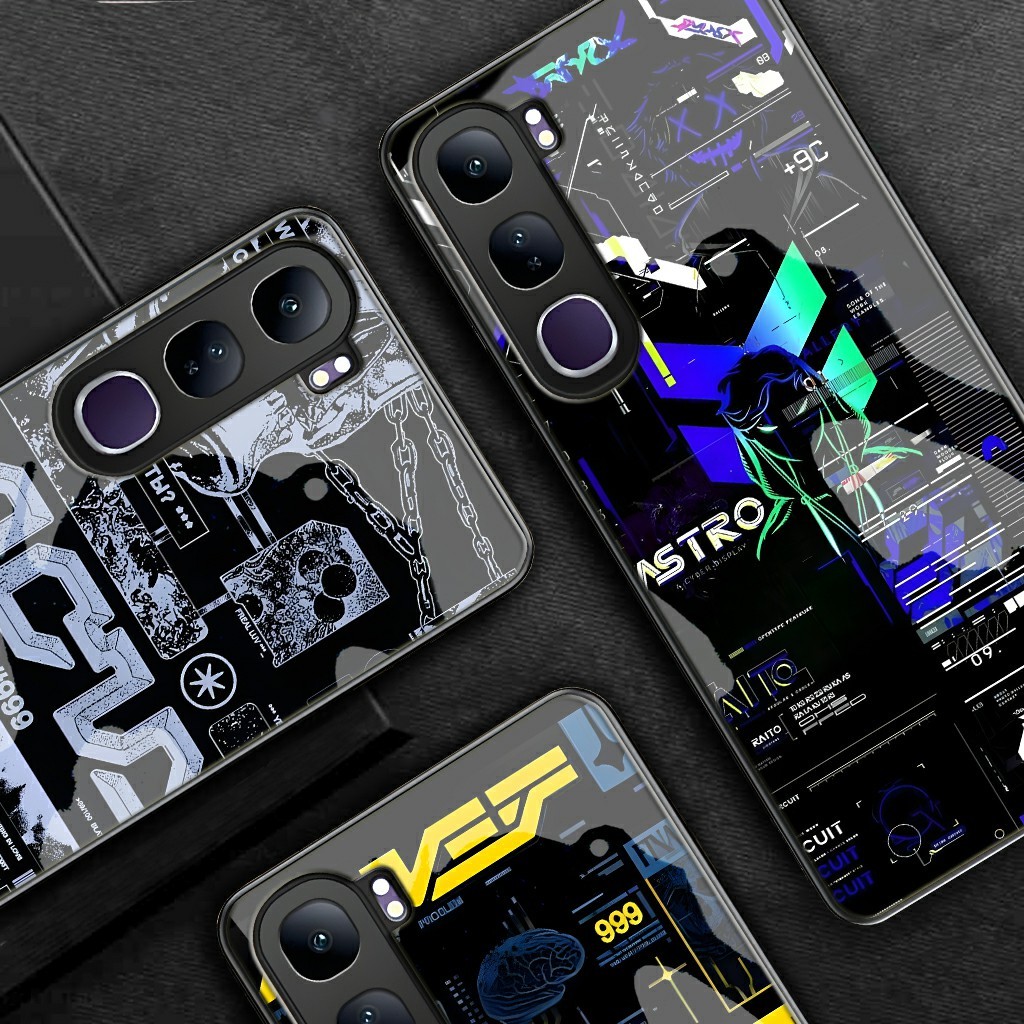 เคส Vivo Y21D Glass Softcase 2025 ล่าสุด 2025 [FC07] เคส Vivo Y21D - เคสมือถือ Vivo Y21D - Vivo Y21D