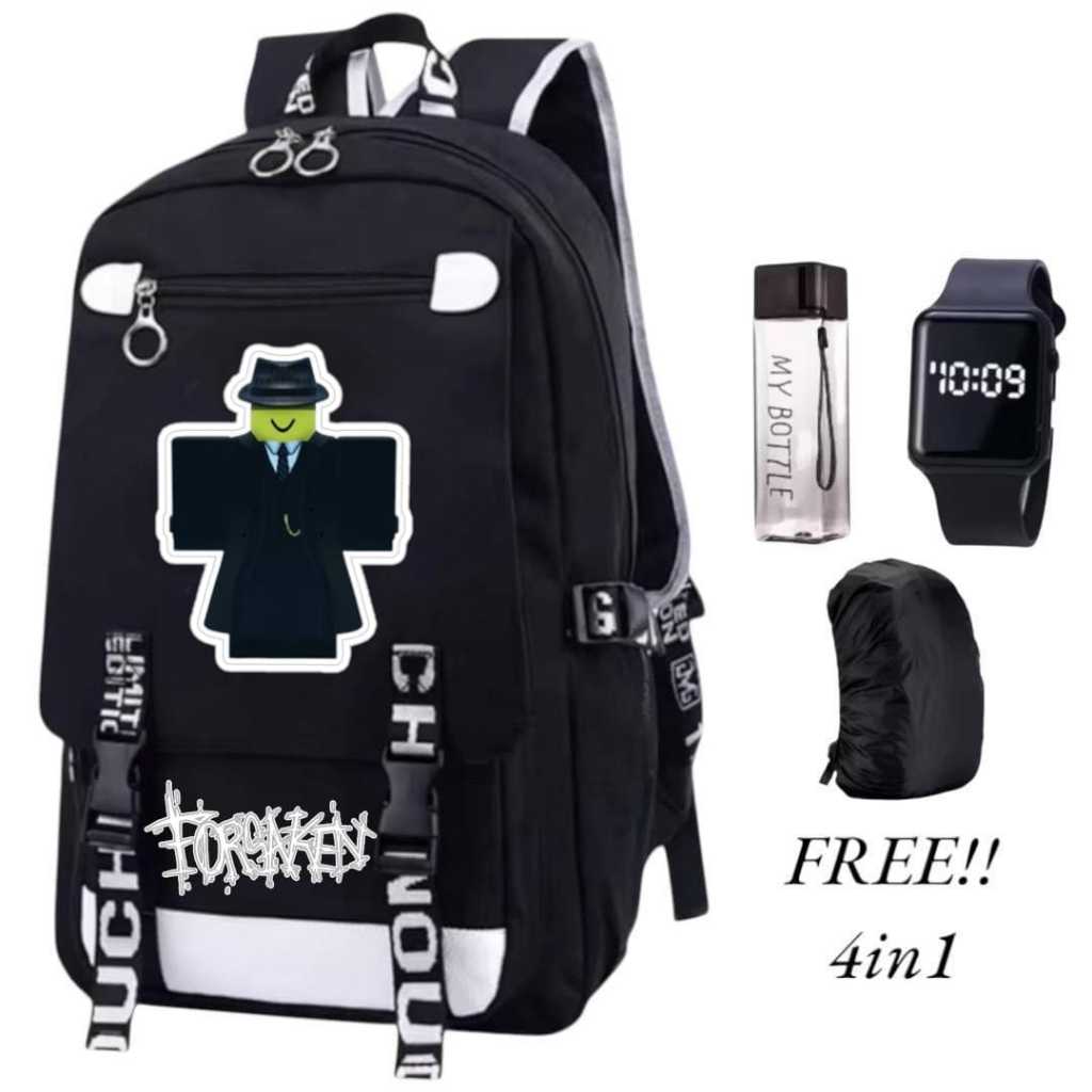 Mafioso Forsaken 0031 กระเป๋านักเรียนแฟชั่น unisex สําหรับเด็กชายและเด็กหญิง