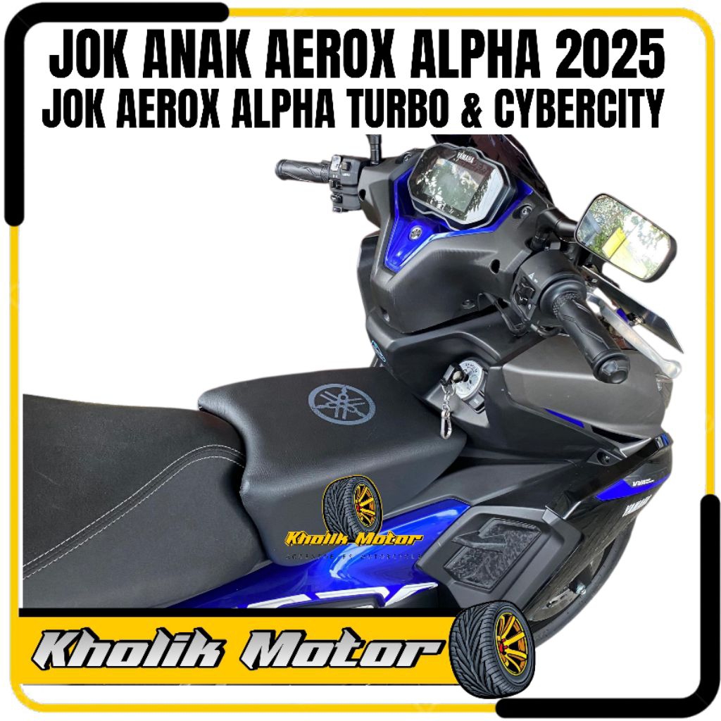 ที่นั่งเด็ก Aerox Turbo Alpha 2025 ที่นั่งเด็ก Aerox Alpha Aerox ใหม่ล่าสุด 2025