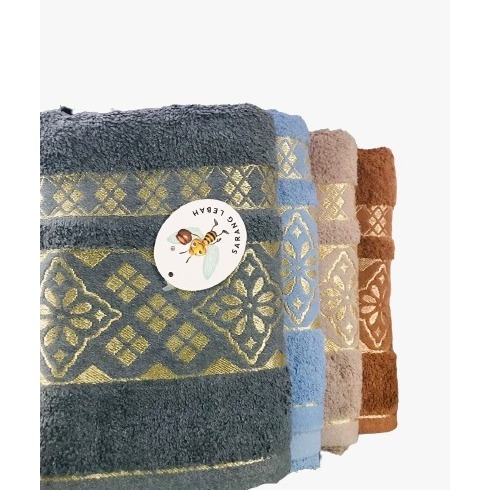 HONEYCOMB TOWEL 70x140 / MUTIA TOWEL 70x140 / ผ้าเช็ดตัวสําหรับผู้ใหญ่
