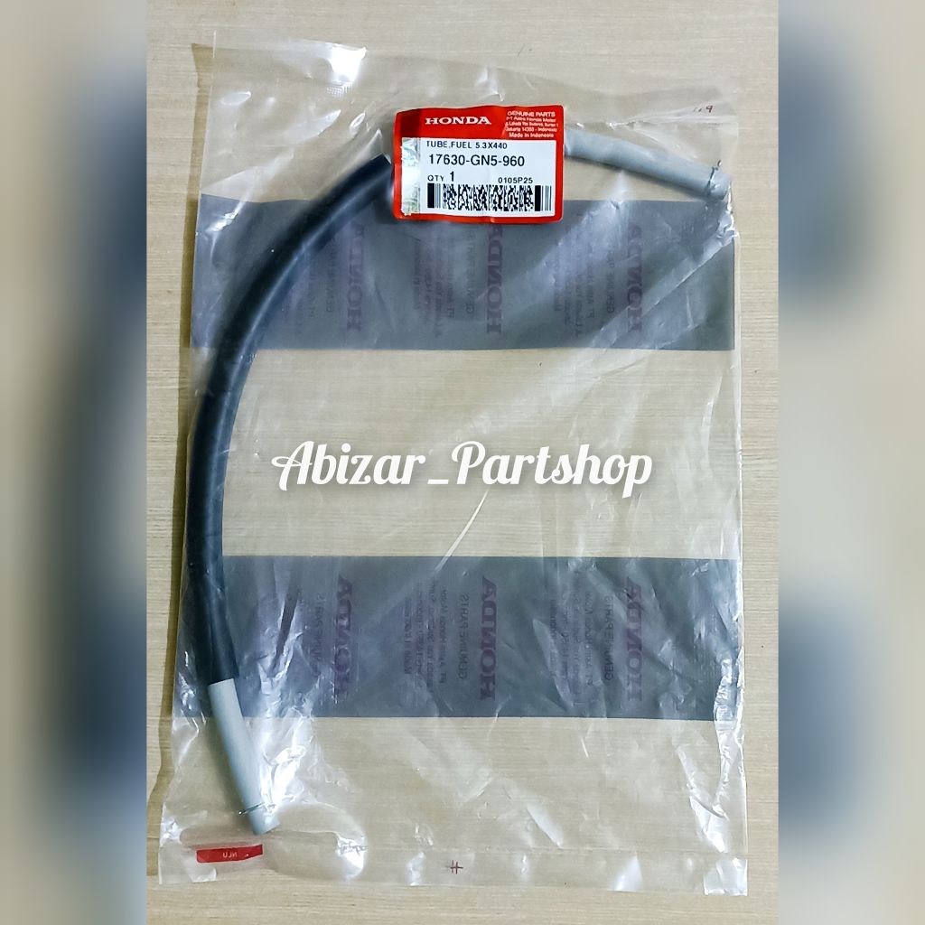 17630GN5960 ท่อเชื้อเพลิง 5.3x440 / ท่อเชื้อเพลิงจากถังกรองน้ํามัน grand ประทับใจตํานาน / GN5 grand 