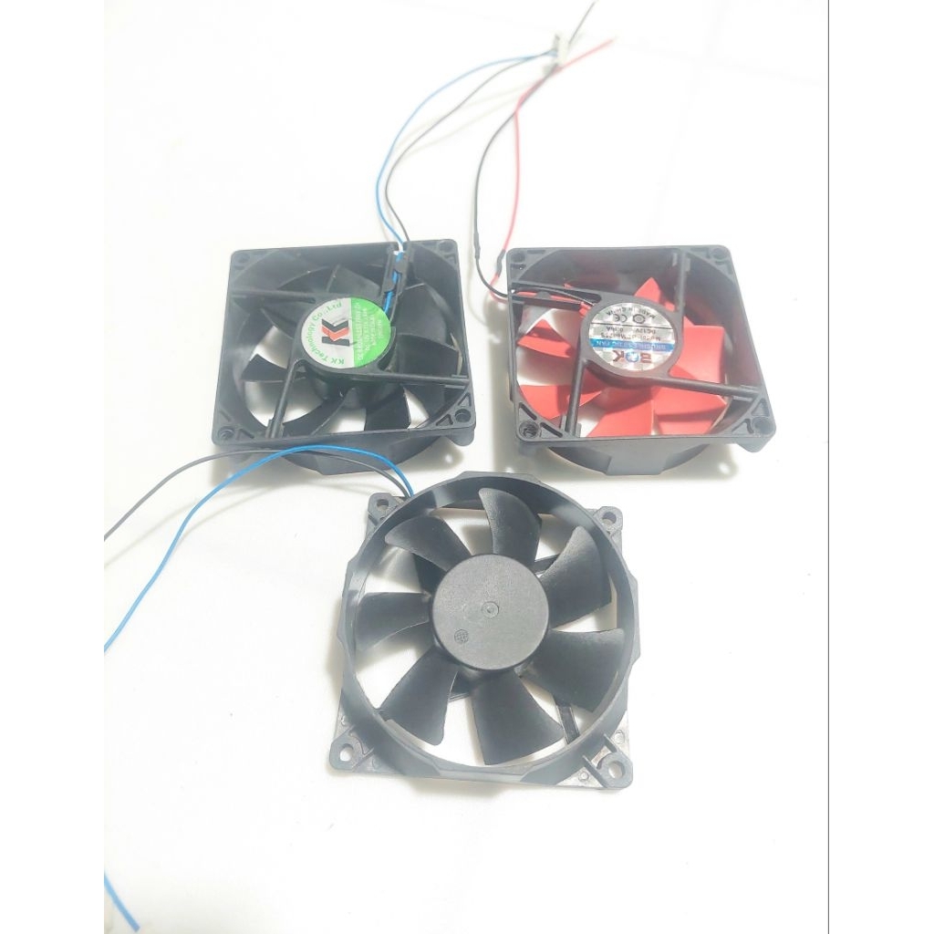 DC FAN 12VDC-8CM X 8CM SEMI BOX ORIGINAL CAPUTAN