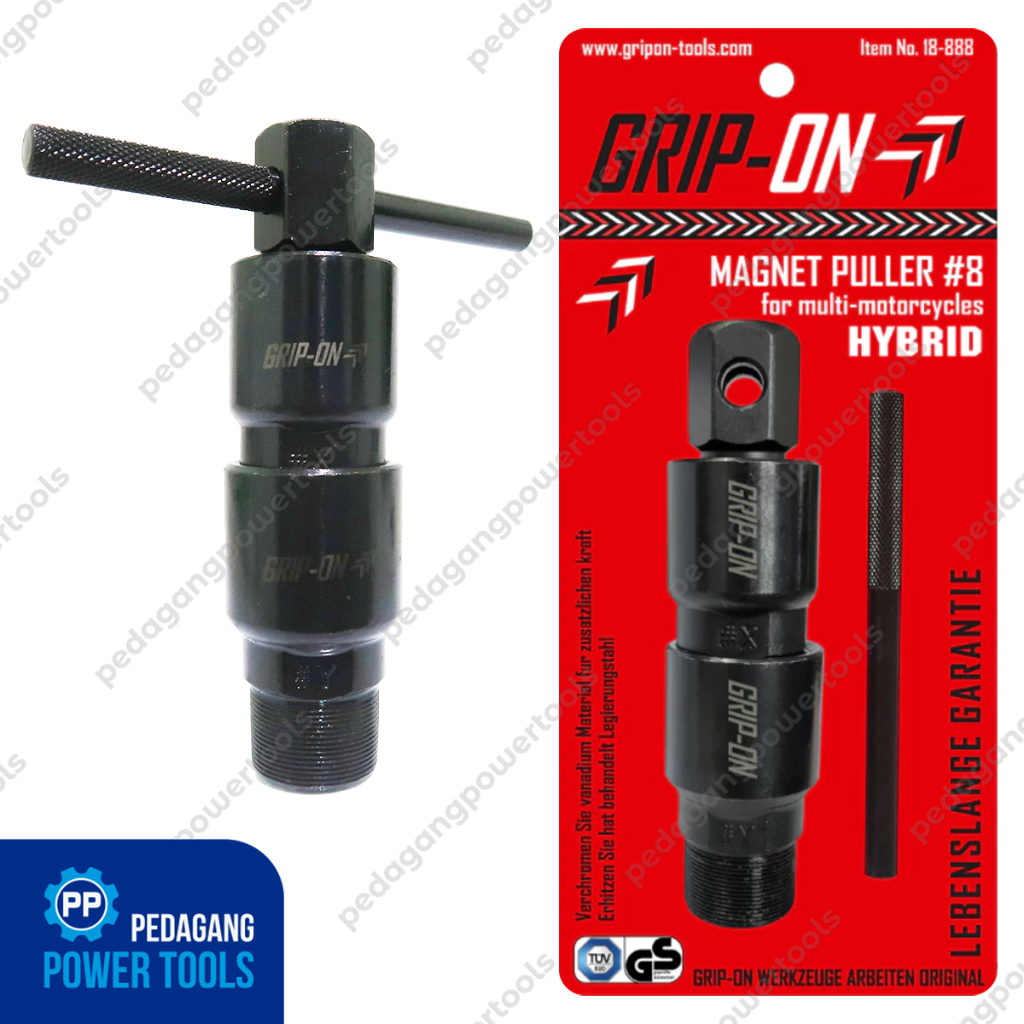 GRIP ON 18-888 Treker Motor No. 8 เครื่องดึงแม่เหล็กมัลติฟังก์ชั่น ไฮบริด