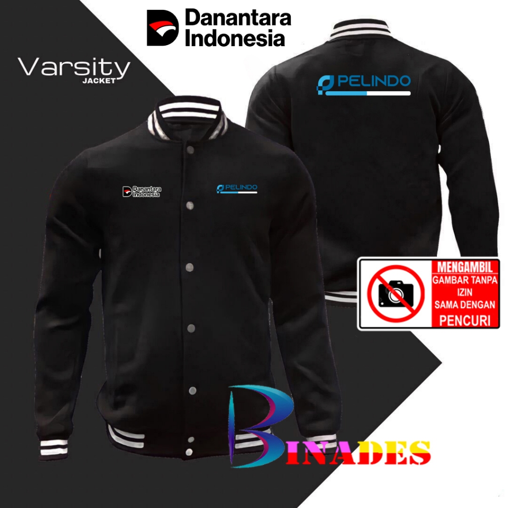 ขาย PELINDO BaseBall Varsity Jacket - Danantara Varsity Jacket BINADES