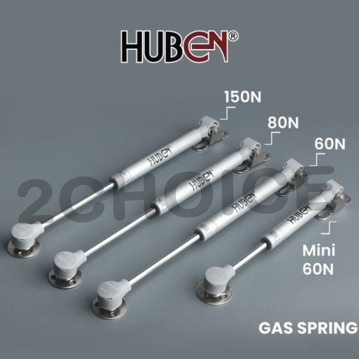 ไฮดรอลิกรถจักรยานยนต์ Seat Huben Gas Spring Huben GS 100 N / 150 N / 80 N / 60 N / mini 60N