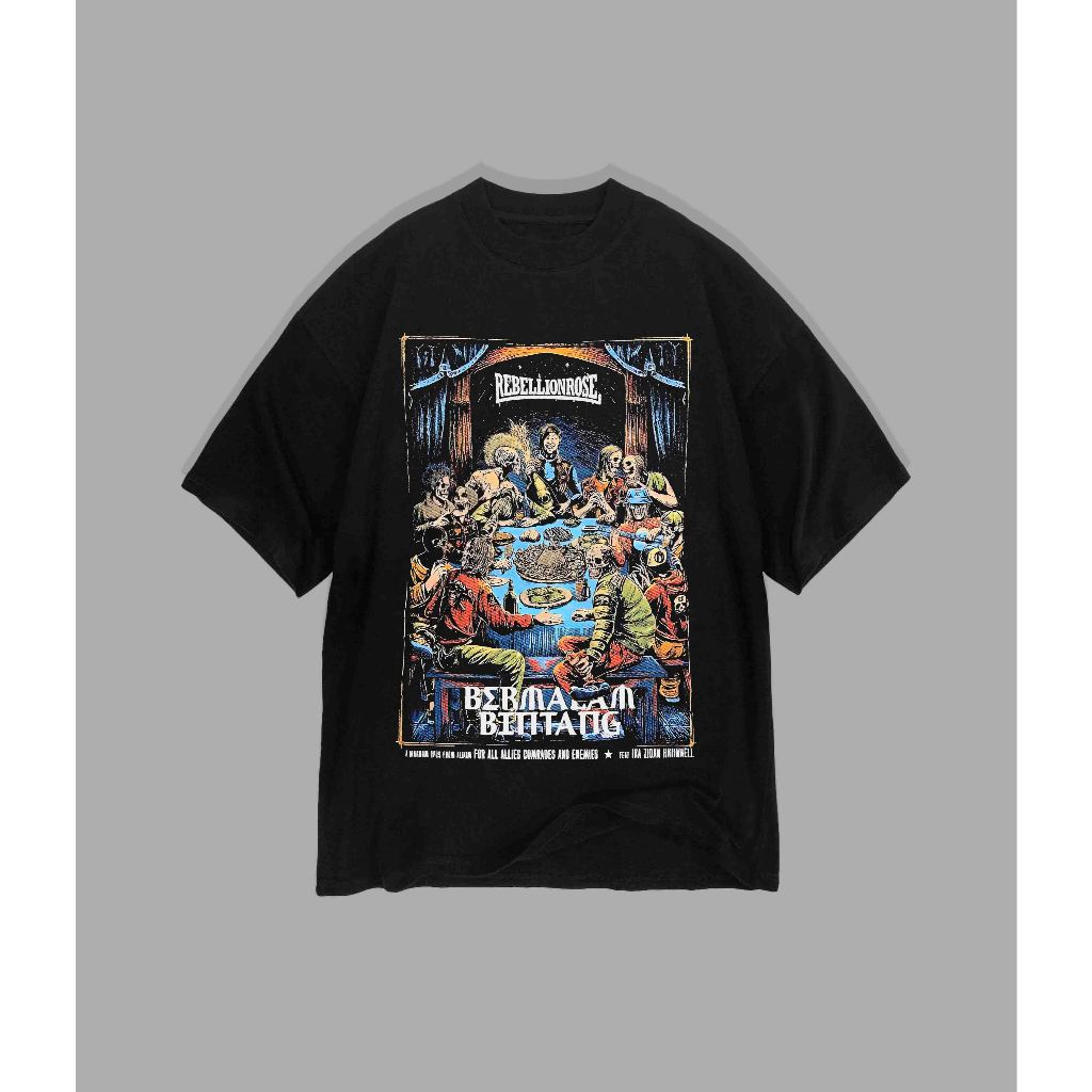 เสื้อยืด Rebellion Rose Band - Star Night | เสื้อยืด Rebellion Rose - Night Star