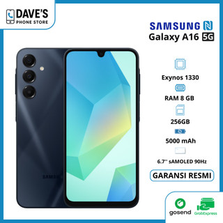 SAMSUNG GALAXY A16 5G 8/256gb BERGARANSI FULLSET DAN FREE BONUS