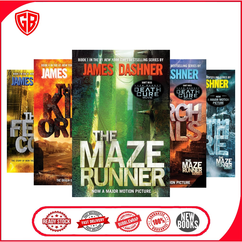 The Maze Runner (5 book series) by James Dashner