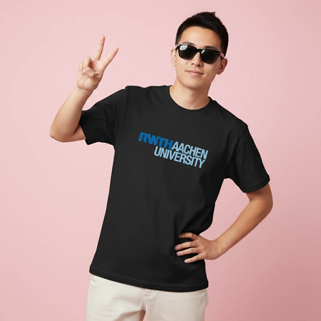 RWTH Aachen University German เสื้อยืดผ้าฝ้าย Unisex Distro Clothing