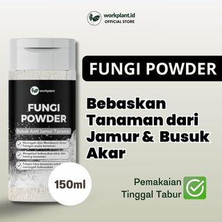 Workplant - Fungi Powder Fungisida Serbuk Anti Jamur & Anti Busuk Akar Untuk Semua Jenis Tanaman Hias