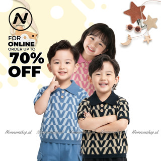 POLO V - Atasan Baju Rajut anak unisex usia PROMO !!!