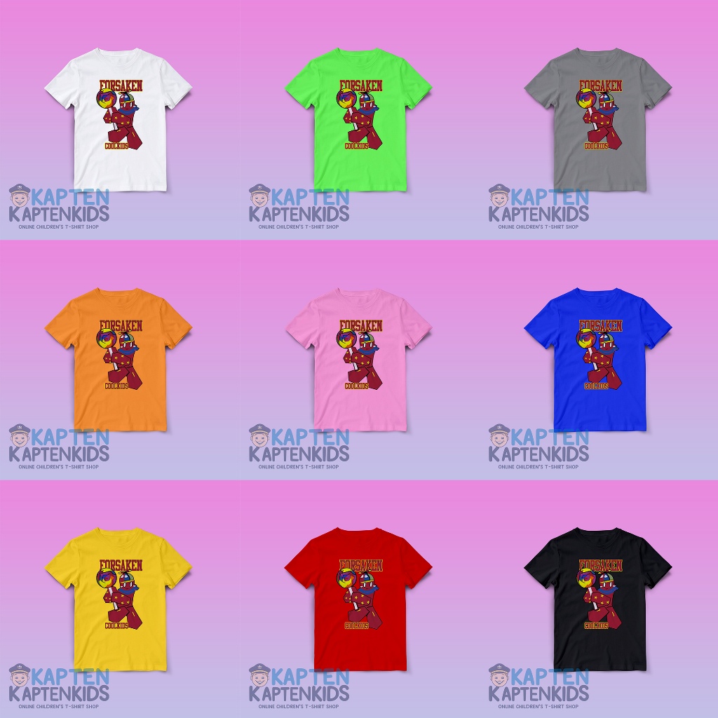ROBLOX FORSAKEN COOLKIDS เสื้อยืดเด็ก / ROBLOX COOLKIDS CHARACTER เสื้อยืดเด็ก