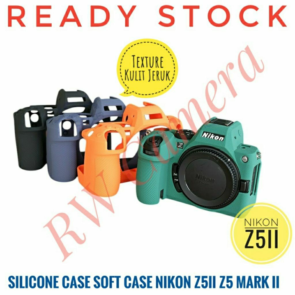Z52 เคสซิลิโคน Nikon Z5ii Soft Case Cover ยางซิลิโคน Nikon Z5 Mark II 2 Z5II กระเป๋า